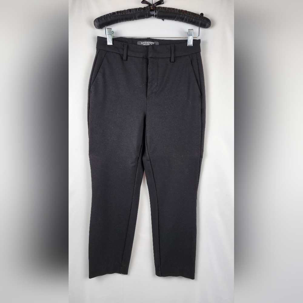 Liverpool Los Angeles Women's Stretchy Black Pants Slacks Trousers Size 2/26